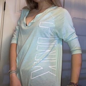 Soft pink flowy top!